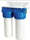 FiltrO Duo - 2 Bols opaques 3/4"+ kit 20 microns
